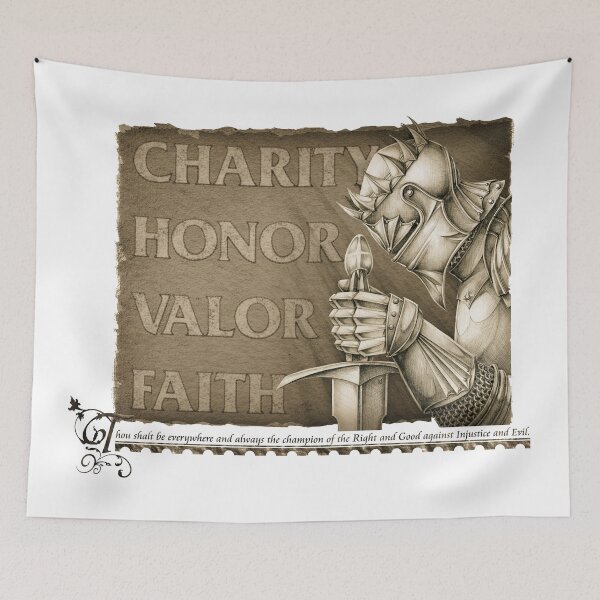 Item preview, Code of Chivalry designed and sold by paxdomino.