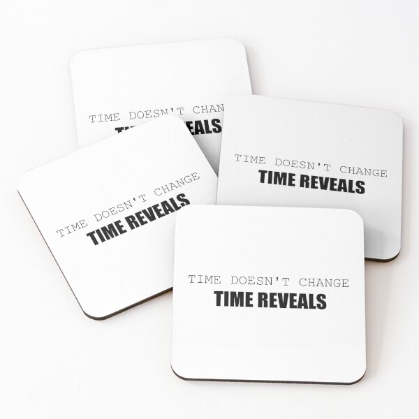 Item preview, time doesn't change time reveals t-shirt design  designed and sold by zouhairchnafa.