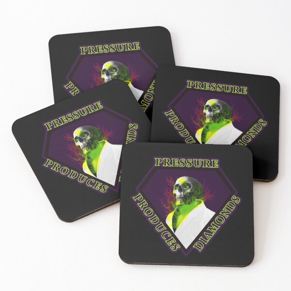 Item preview, Skull Ghost - Pressure produces diamonds designed and sold by undersideland.