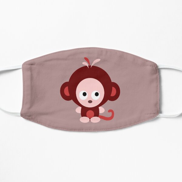 Masques En Tissu Sur Le Theme Cute Little Monkey Redbubble