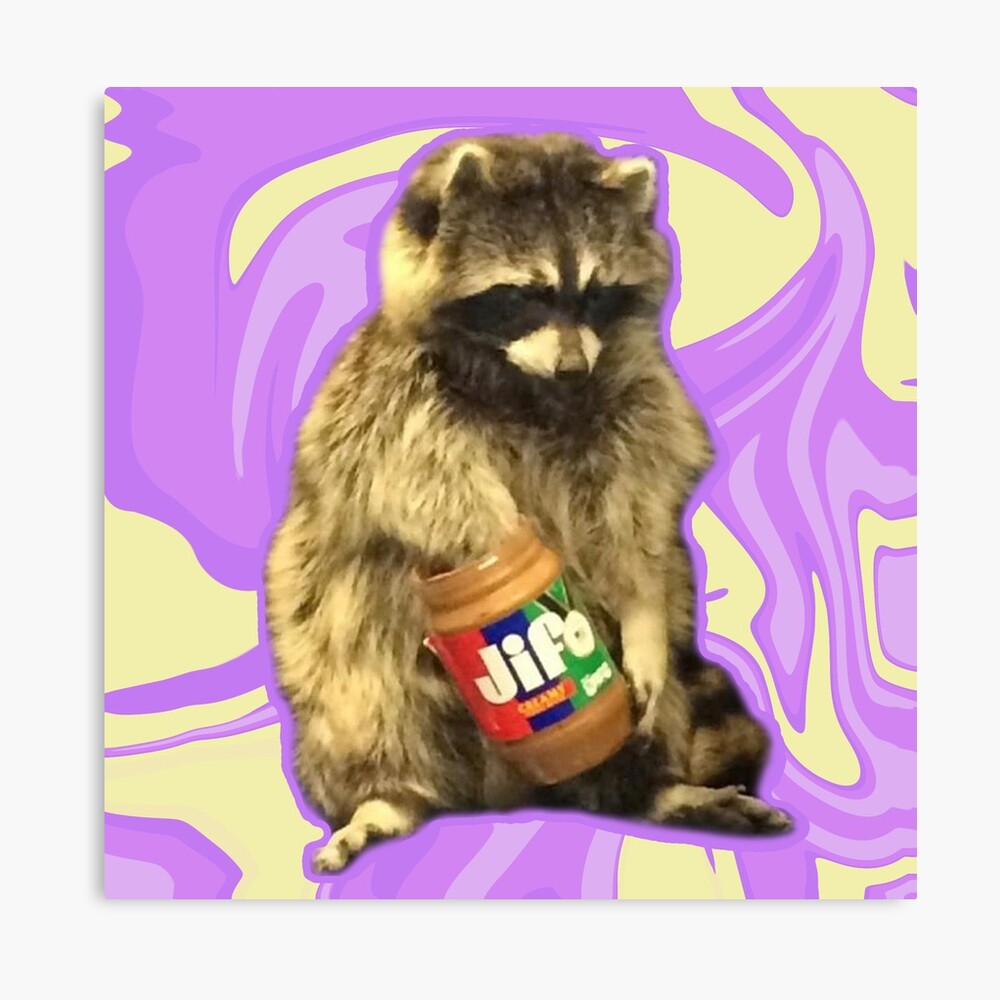 Jif Peanut Butter Raccoon