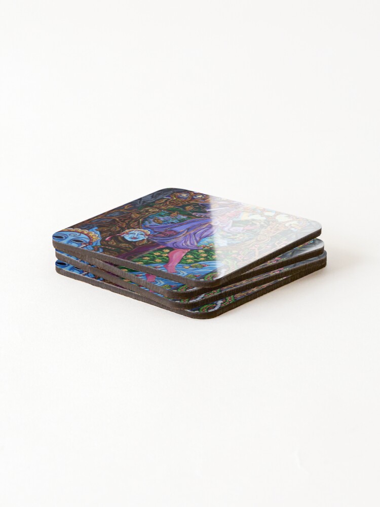 Thumbnail 4 of 5, Coasters (Set of 4), Death designed and sold by Roxiartwork.