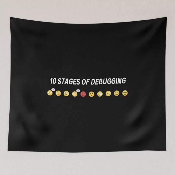 Item preview, 10 Stages Of Debugging designed and sold by EPAvenue.