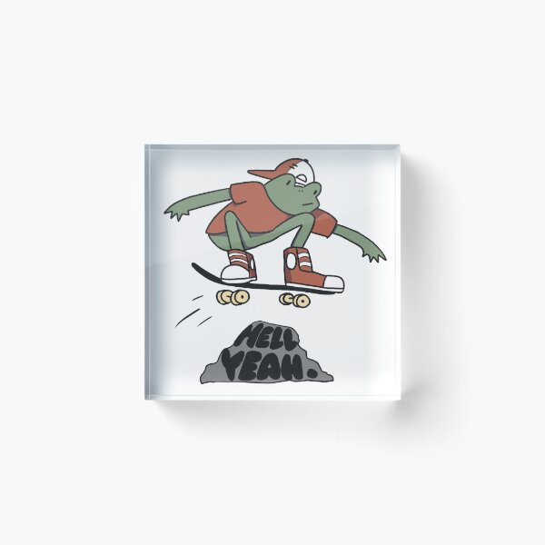 Item preview, Hell Yeah Frog designed and sold by oodlednoodles.