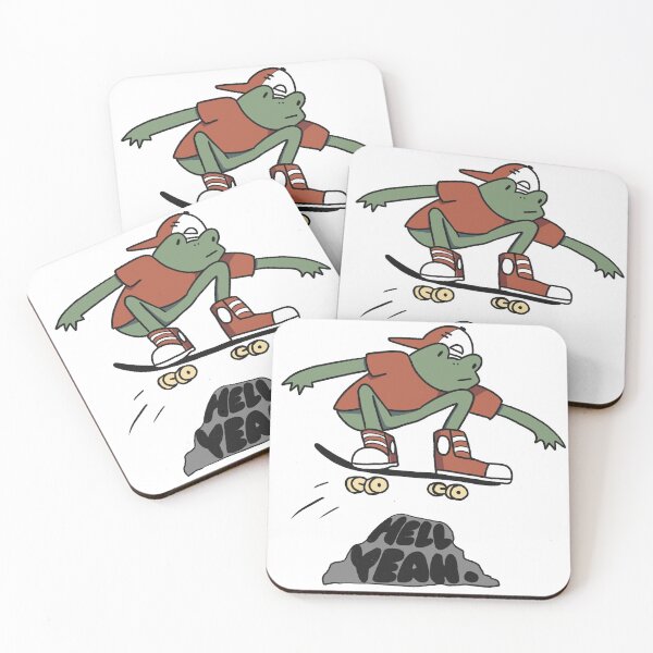 Item preview, Hell Yeah Frog designed and sold by oodlednoodles.
