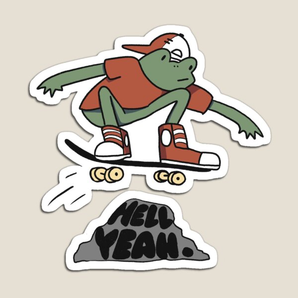 Item preview, Hell Yeah Frog designed and sold by oodlednoodles.