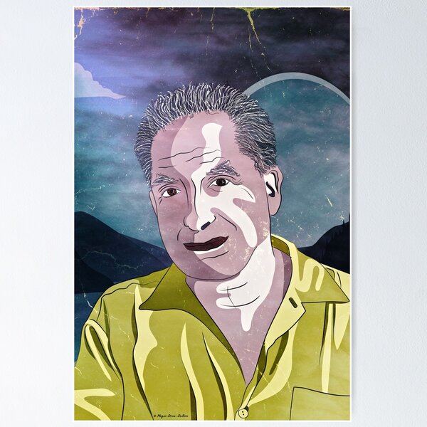 Item preview, Eric Van Lustbader Poster designed and sold by Megan Dirsa-DuBois.