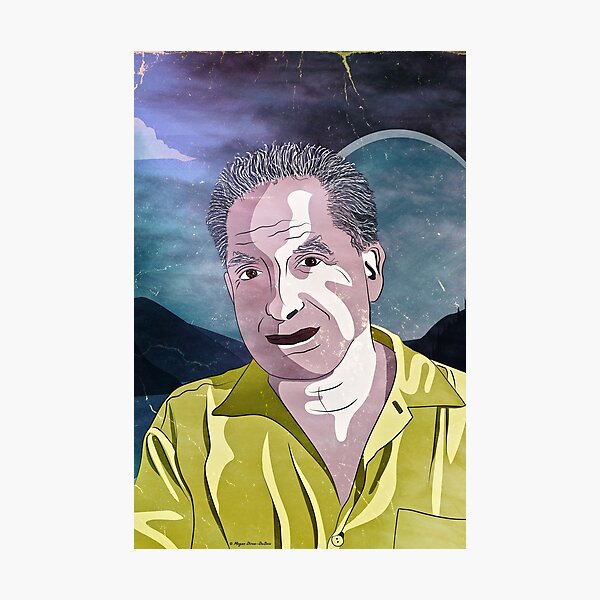 Item preview, Eric Van Lustbader Poster designed and sold by Megan Dirsa-DuBois.