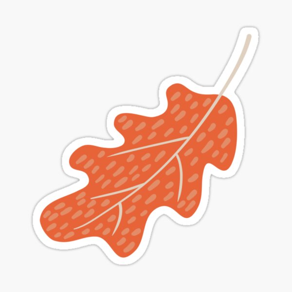 Item preview, Orange Falling Leaves Pattern designed and sold by flying-flamingo.