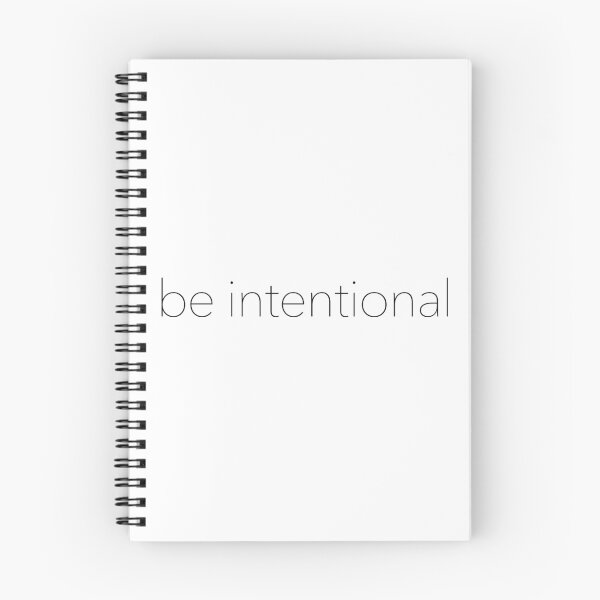 Item preview, Be Intentional designed and sold by MinimalStudio.
