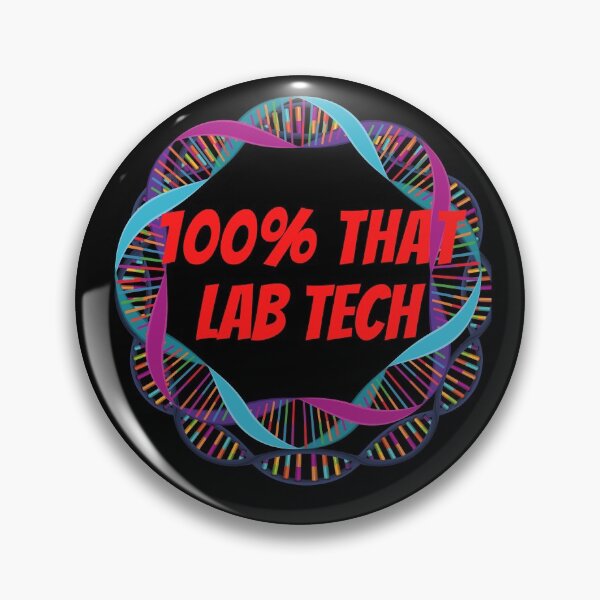 Aperçu de l'œuvre 100% QUE LAB TECH FUNNY DNA LAB TECH MED TECH créée et vendue par Hippiesole.