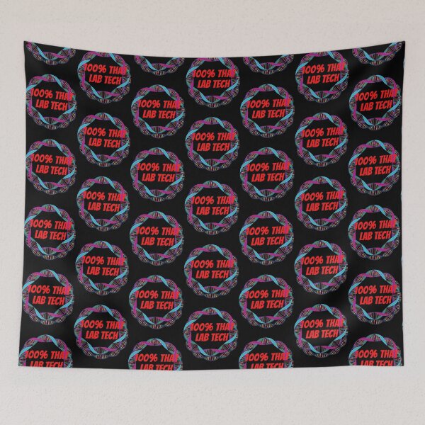 Item preview, 100% THAT LAB TECH FUNNY DNA LAB TECH MED TECH designed and sold by Hippiesole.
