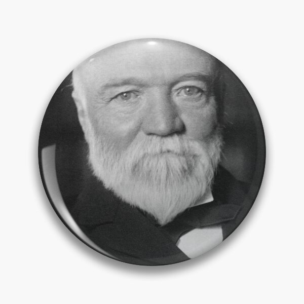 Item preview, Andrew Carnegie Seated In A Library  designed and sold by warishellstore.