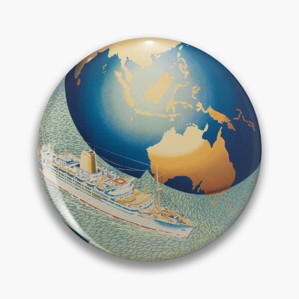 Item preview, PO Passenger Service vintage travel poster designed and sold by stickart-marek.