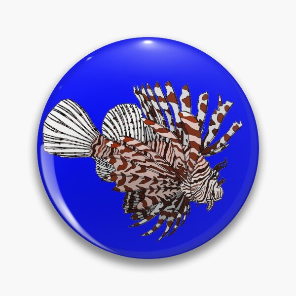 Item preview, Volitan Lionfish  designed and sold by TinkerandBone.