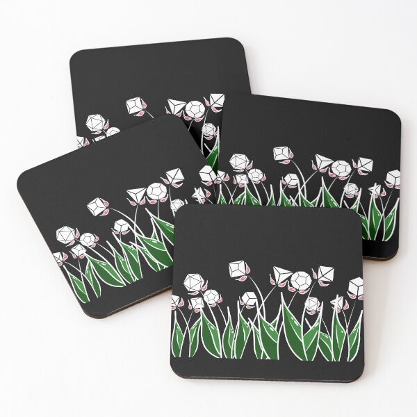 Item preview, Dice Flowers - Colour, White designed and sold by GenAumonier.