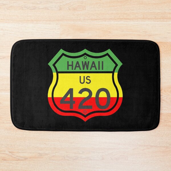 Item preview, Hawaii Highway 420 in Rasta Colours designed and sold by Kiwidom.