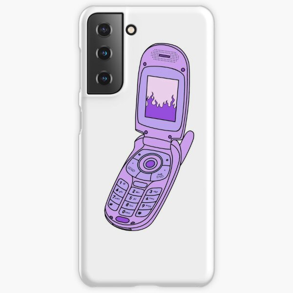 Y2k Pink Flip Phone Design Case Skin For Samsung Galaxy By Hanameda Redbubble