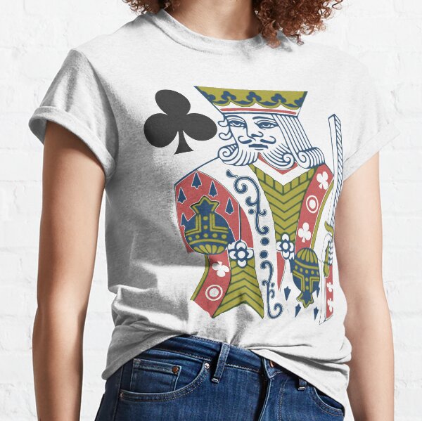 Playing Card - King of Clubs Classic T-Shirt