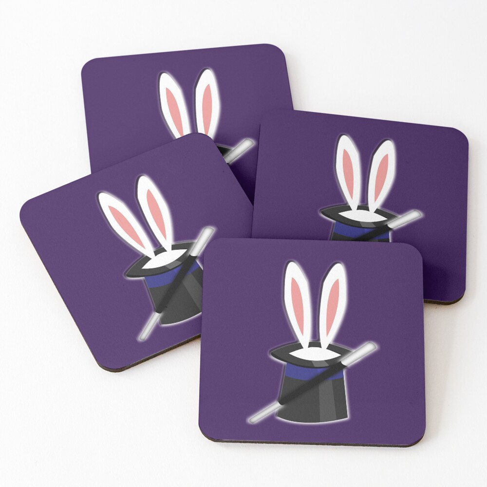 Item preview, Coasters (Set of 4) designed and sold by Didi le lapin.
