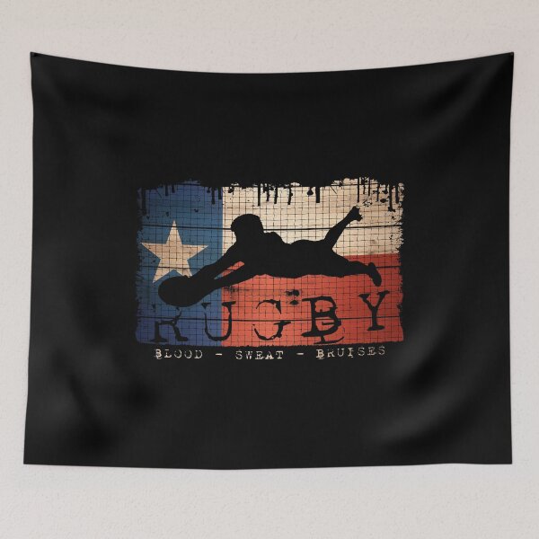 Item preview, Texas Rugby Blood Sweat Bruises Player designed and sold by KoolMoDee.