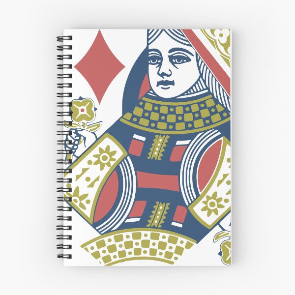Item preview, Naipe - Reina de Diamantes designed and sold by Chris Annable.