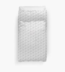 Cute Cat Illustration Duvet Cover