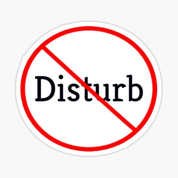 Item preview, Do not disturb designed and sold by hmfariss.