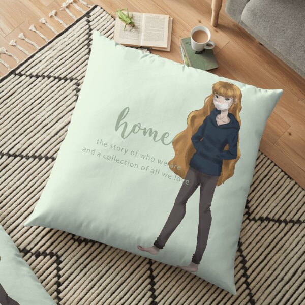 Clara Walsh - The Bird Song - Casual Quarantine Floor Pillow
