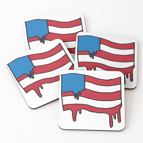 Item preview, Melting flag designed and sold by willholm.