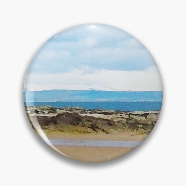 Item preview, Fife beach painterly style print designed and sold by LittleBettyMakes.