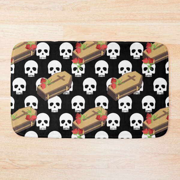 Item preview, skull coffin emojis designed and sold by Gossip Rag.