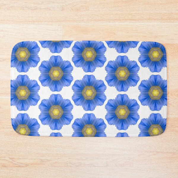 Item preview, Painted blue poppies designed and sold by LittleBettyMakes.
