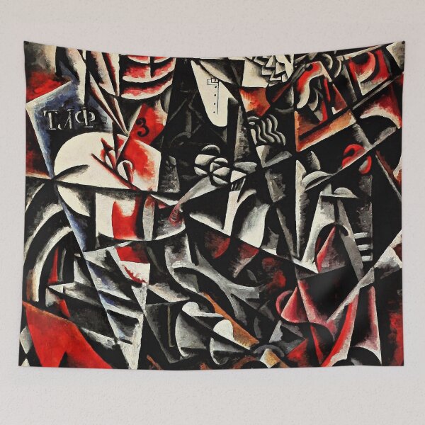 Item preview, Lyubov Popova "Mujer viajera" designed and sold by Alexandra Dahl.