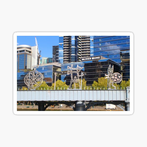 Item preview, Sandridge Bridge sculptures, Melbourne, Australia designed and sold by FranWest.