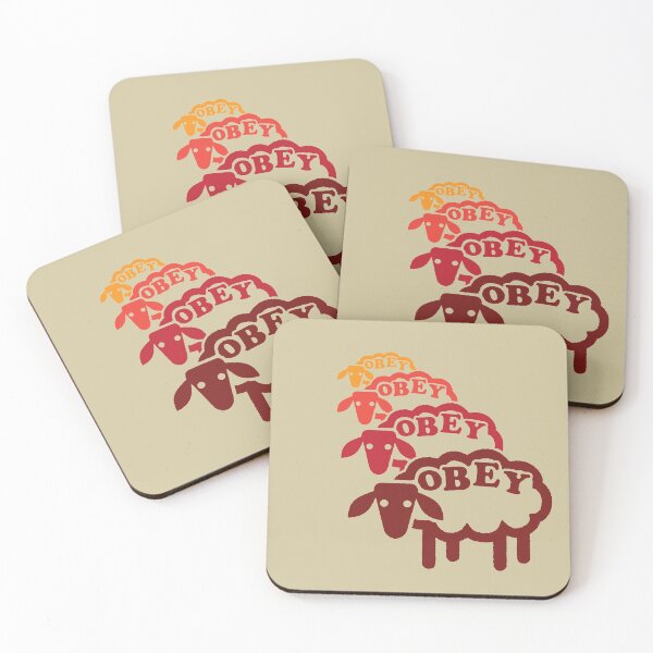 Item preview, Obey Sheep Line Warm designed and sold by Radial Designs.