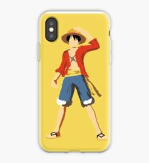 One Piece, Monkey.D.Luffy- Blank Face iPhone Case