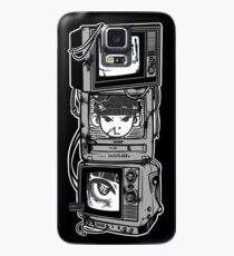 テ レ ビ Hülle & Klebefolie für Samsung Galaxy