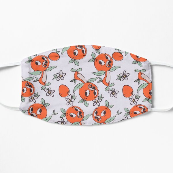 Little Orange Bird In the Sunshine Tree Mask
