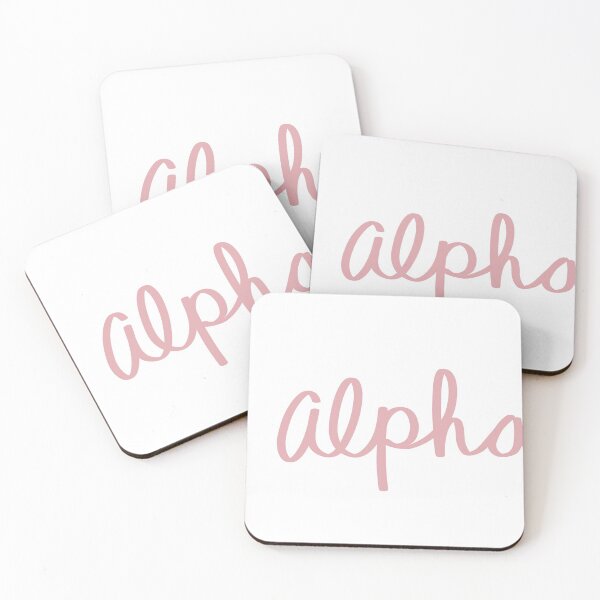 Item preview, Alpha Word Sticker rose baby pink designed and sold by rebluorange12.