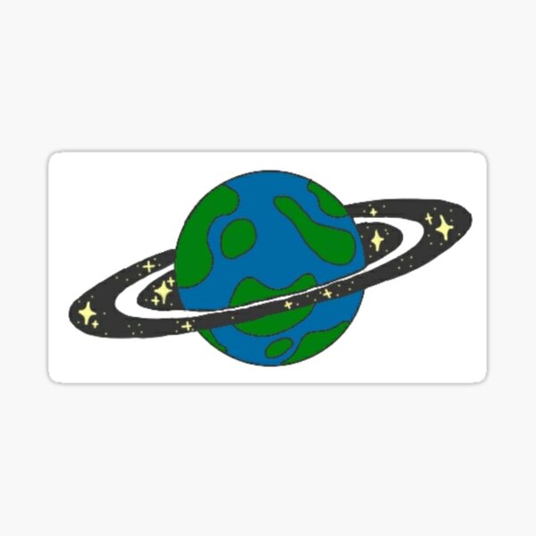 Spaced out Sticker