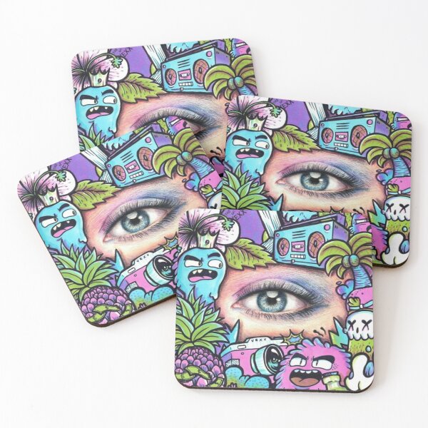 Item preview, Eye doodle design designed and sold by Ashish Arts.
