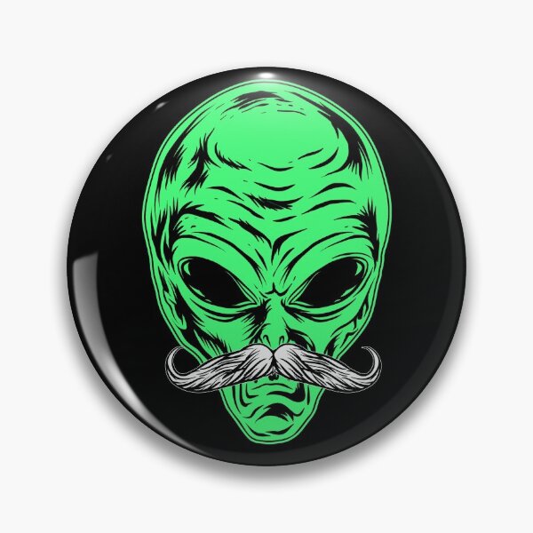 Item preview, Funny Alien Mustache Bearded Alien Disguise Halloween Gear designed and sold by DynamicDesign.