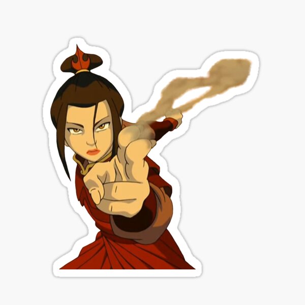 Azula Lightning Smoke Sticker