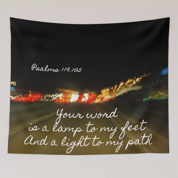 Item preview, Your word is a lamp - Cool Sticker designed and sold by joejiing.