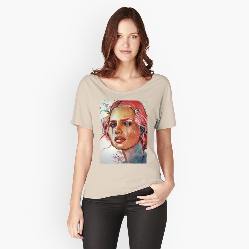 Item preview, T-shirt coupe relax designed and sold by OlgaNoes.