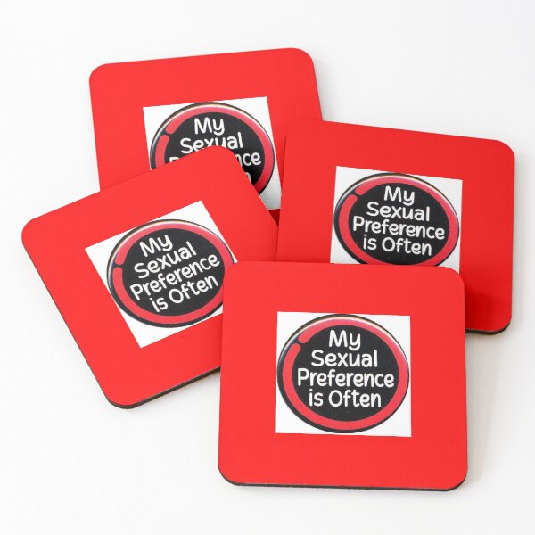 Item preview, MY SEXUAL PREFERENCE designed and sold by CCCREW.
