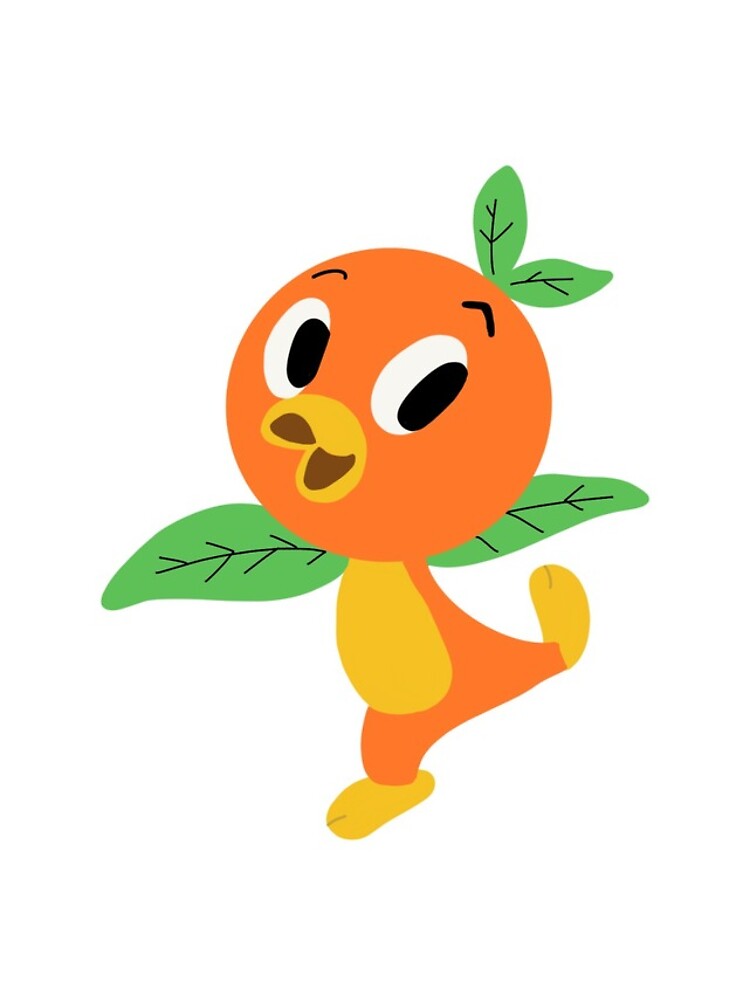 Orange Bird iPhone Case