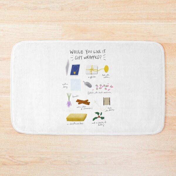 Item preview, Love Actually - Would you like it gift wrapped? | Black Ink designed and sold by alfrescotree.