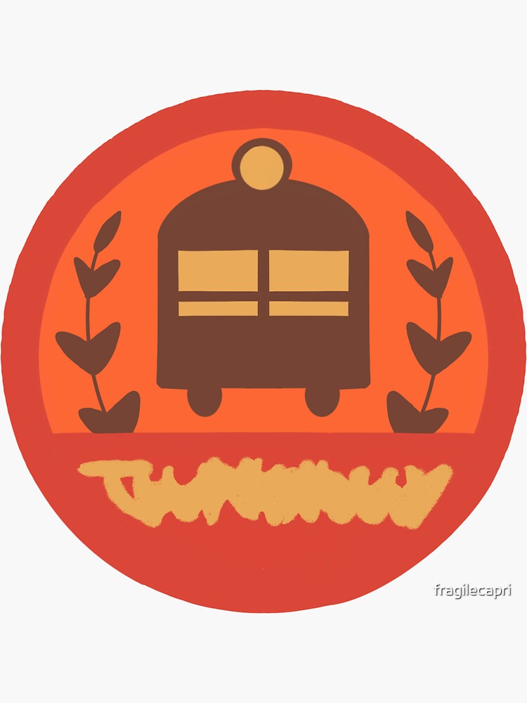 "Rover’s Briefcase sticker" Sticker for Sale by fragilecapri Redbubble